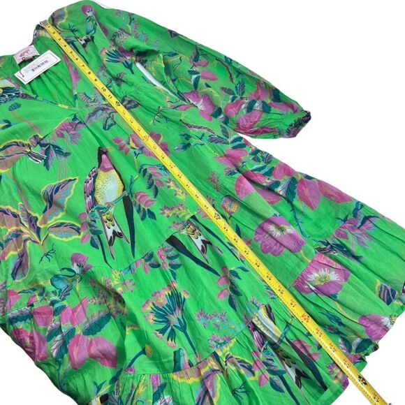 Banjanan Hilary Dress in Woden Hedgerow Classic Green - Picture 13 of 16